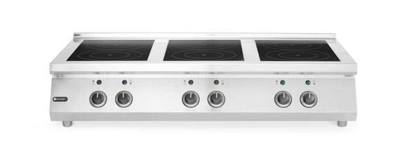 Induction stove, 6 hobs