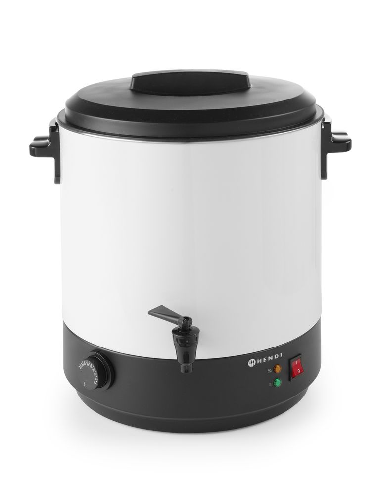 Varmdrycksberedare, HENDI, 25L, Vit, 230V/2500W, 435x441x(H)500mm