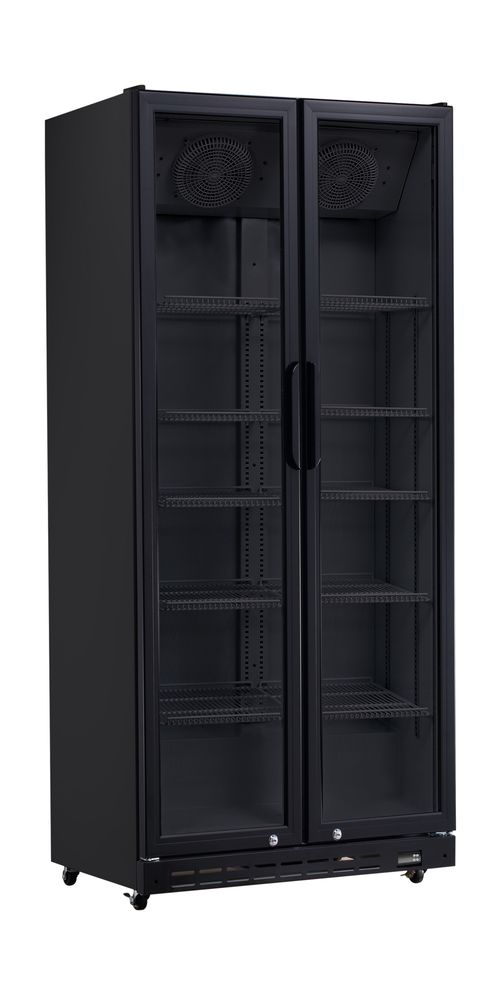 Back bar refrigerator, double-door