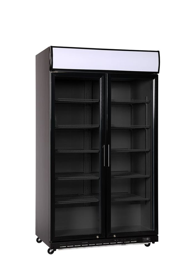 Back bar refrigerator, double-door