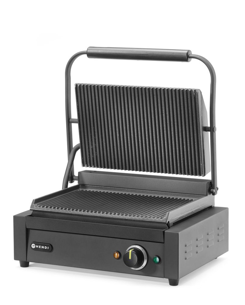 Hendi Klämgrill, Räfflad, 230V/2200W