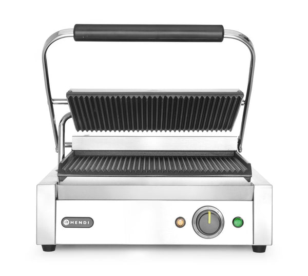 Hendi Kontaktgrill Panini, Räfflad, 230V/2200W