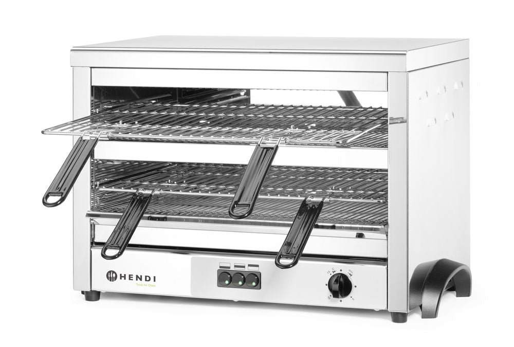Hendi Kvartssalamander MAXI GN 1/1, 400V/4500W, 682x528x(H)455mm