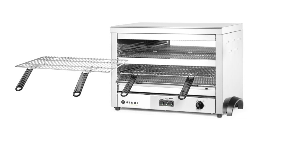 Hendi Kvartssalamander MAXI GN 1/1, 400V/4500W, 682x528x(H)455mm