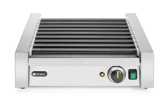 HENDI Korvrullgrill – en zon, 9 rullar, 230V/940W