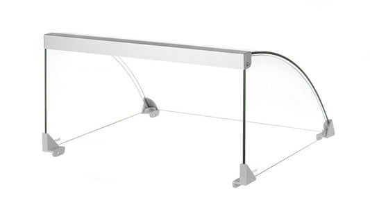 Glaslock för korvrullgrillar, HENDI, För korvrullgrill 9 (268605), 470x401x(H)250mm