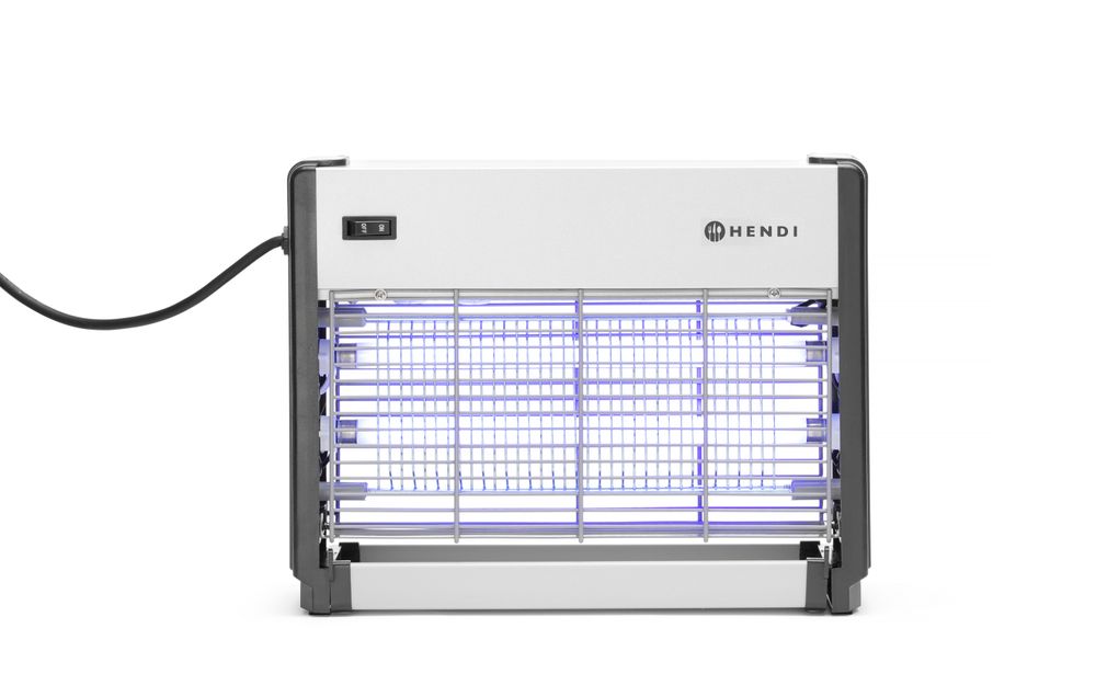 Högspännings insektsdödare, HENDI, Täckning: 50 m², 230V/26W, 379x103x(H)265mm