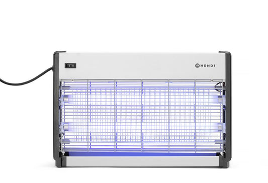 Högspännings insektsdödare, HENDI, Täckning: 100 m², 230V/40W, 515x104x(H)315mm