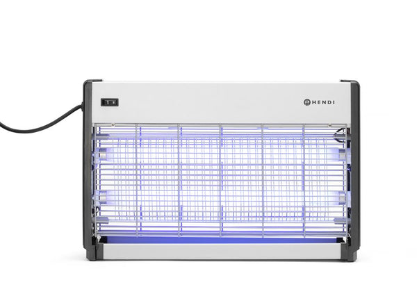 Hendi Högspännings insektsdödare, Täckning: 100 m², 230V/40W, 515x104x(H)315mm