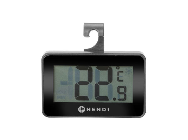 Refrigerator thermometer, digital