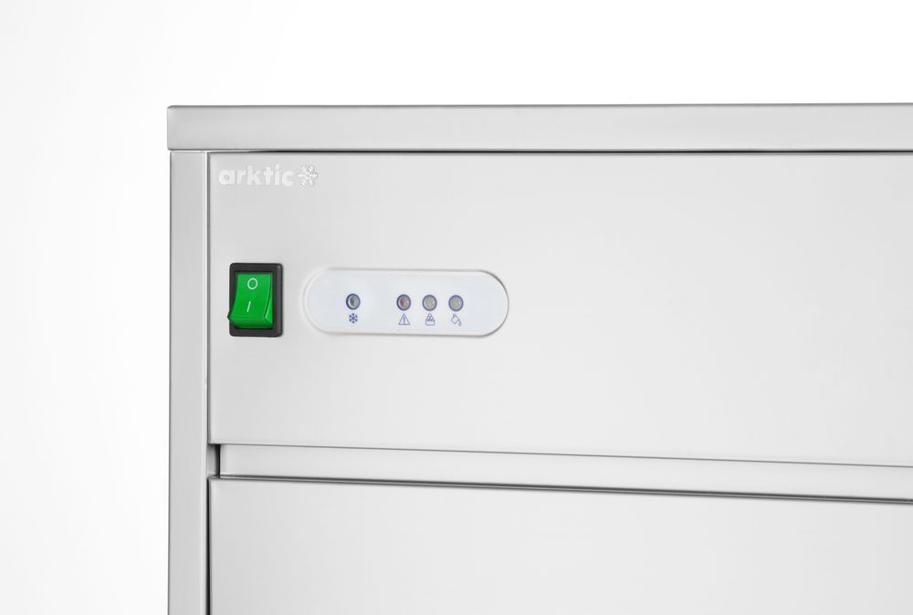 Arktic Bulletismaskin, ~50 kg/dag, 50L, 230V/293W, 400x600x(H)675mm