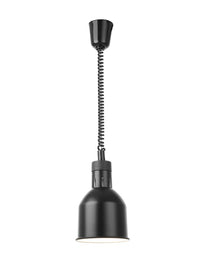 Hendi Vit cylindrisk värmelampa med stigande och sänkbar effekt, 230V/250W