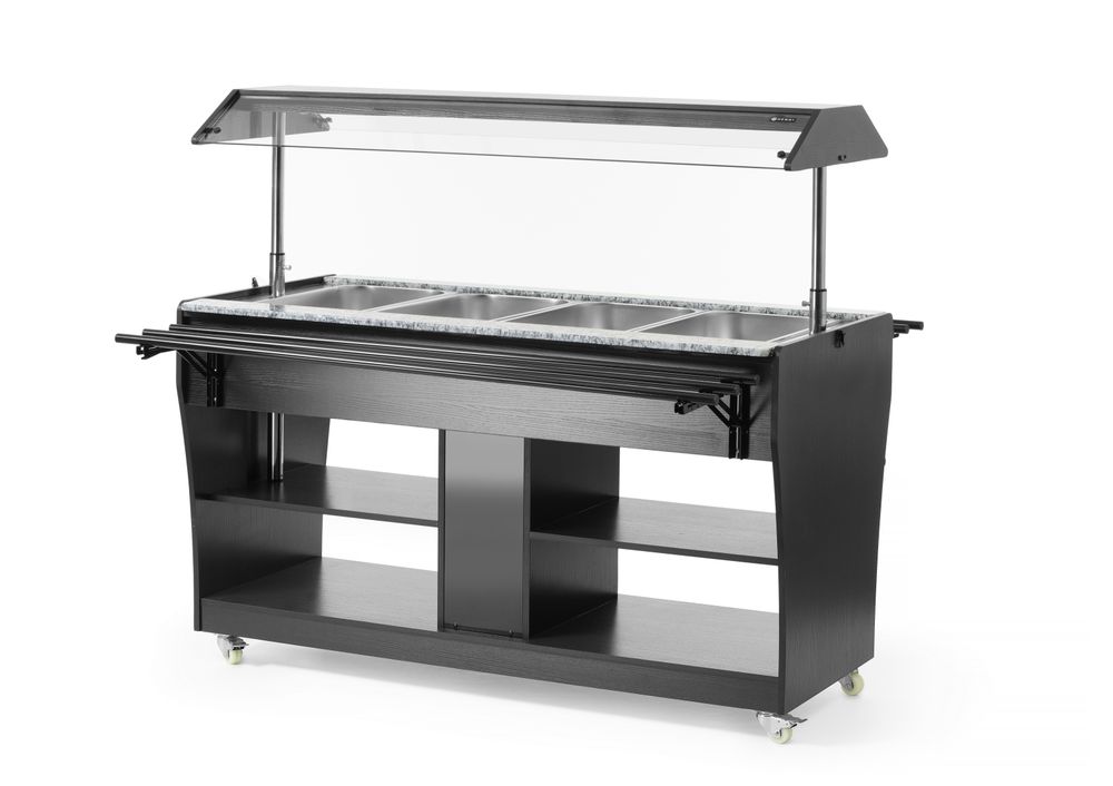 Hendi Uppvärmd buffé, GN 1/1, 1490x765x(H)1370mm