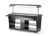 Hendi Uppvärmd buffé, GN 1/1, 1490x765x(H)1370mm