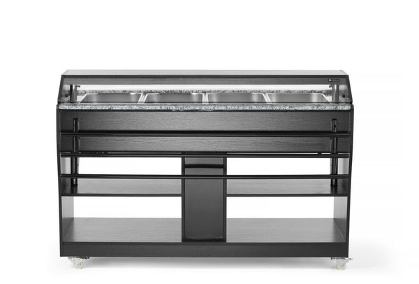 Hendi Uppvärmd buffé, GN 1/1, 1490x765x(H)1370mm