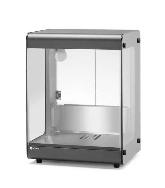 Nachovärmare, HENDI, Svart, 220-240V/500W, 400x344x(H)525mm