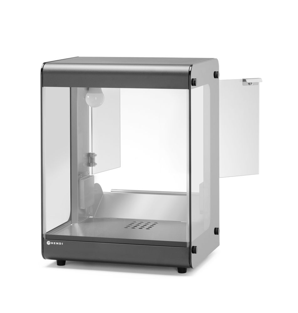 Hendi Nachovärmare, Svart, 220-240V/500W, 400x344x(H)525mm