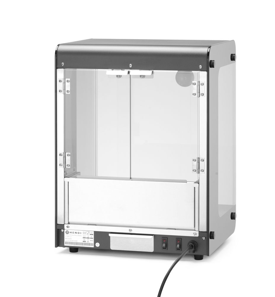 Hendi Nachovärmare, Svart, 220-240V/500W, 400x344x(H)525mm