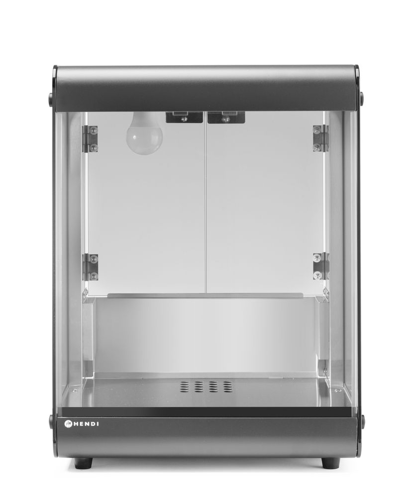 Hendi Nachovärmare, Svart, 220-240V/500W, 400x344x(H)525mm