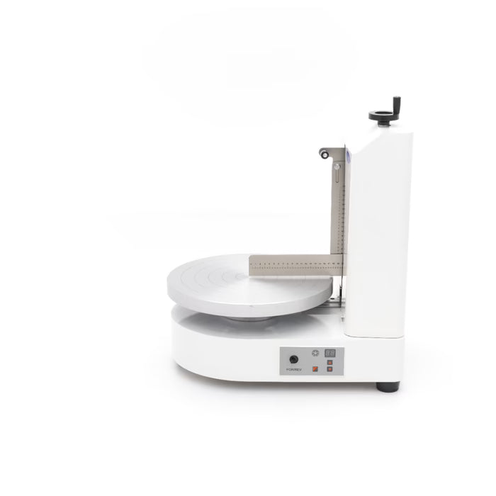 MAXIMA Tårtdekorationsmaskin Ø36,4cm - Vit