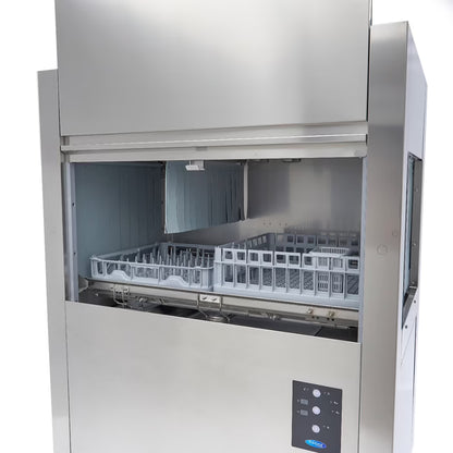 MAXIMA Diskmaskin med Korgtransportör - Utlopp vänster