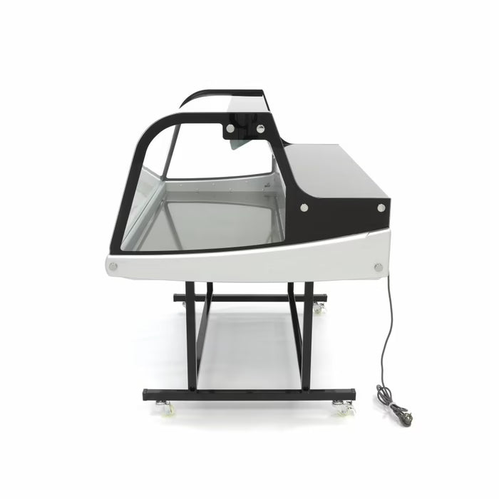 MAXIMA Displaykyl med stativ 125cm - 255L