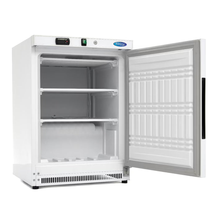 MAXIMA Frys 200L - 2 fasta hyllor - Vit