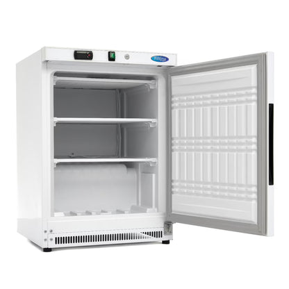 MAXIMA Frys 200L - 2 fasta hyllor - Vit