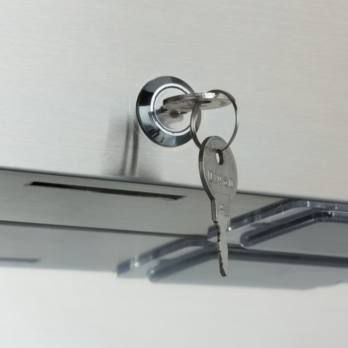 MAXIMA Frys 700L - 3 justerbara hyllor
