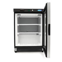 MAXIMA Displayfrys 200L - Svart