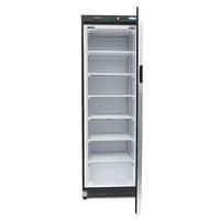MAXIMA Displayfrys 400L - Svart