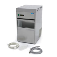 MAXIMA Ismaskin 50kg/dag - Vattenkyld - Krossad is