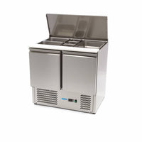 MAXIMA Saladette med 2 dörrar 90cm - 257L