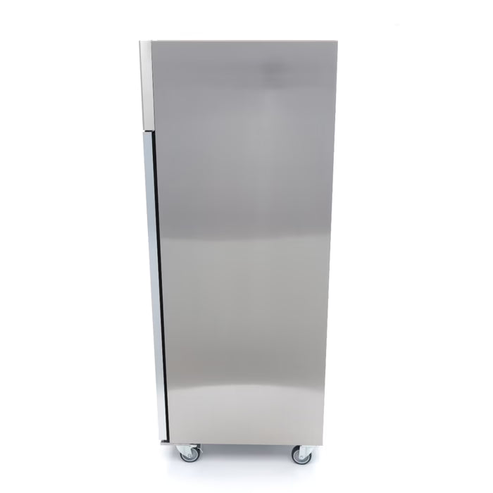 MAXIMA Displaykyl 1400L - 6 justerbara hyllor - Rostfritt stål