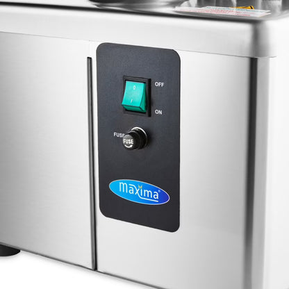 MAXIMA Glaspolerare 8 borstar - 600glas/h