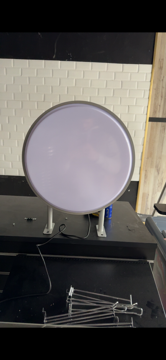 Fasadskylt - 50x50cm Led