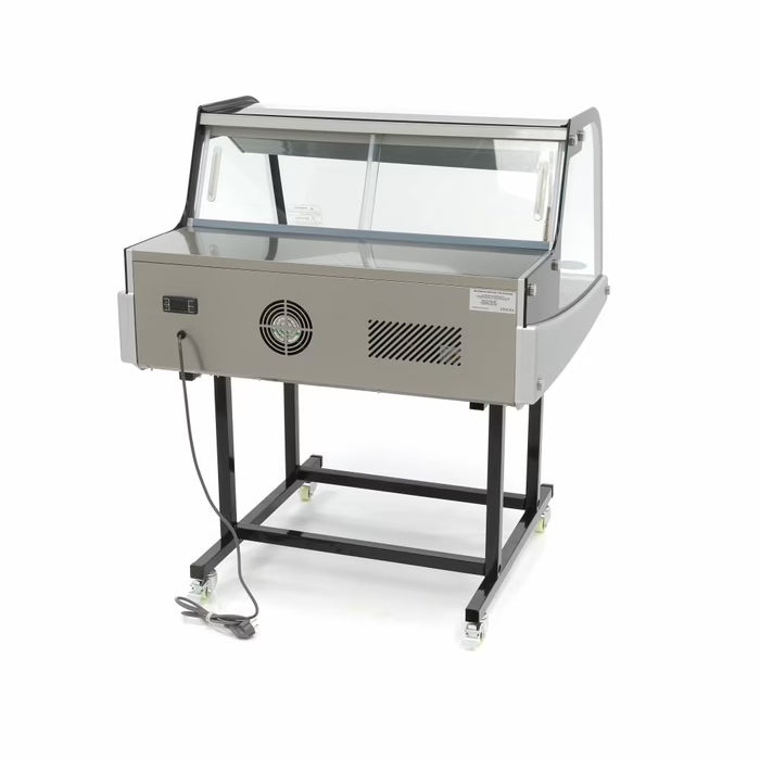 MAXIMA Displaykyl med stativ 92cm - 175L