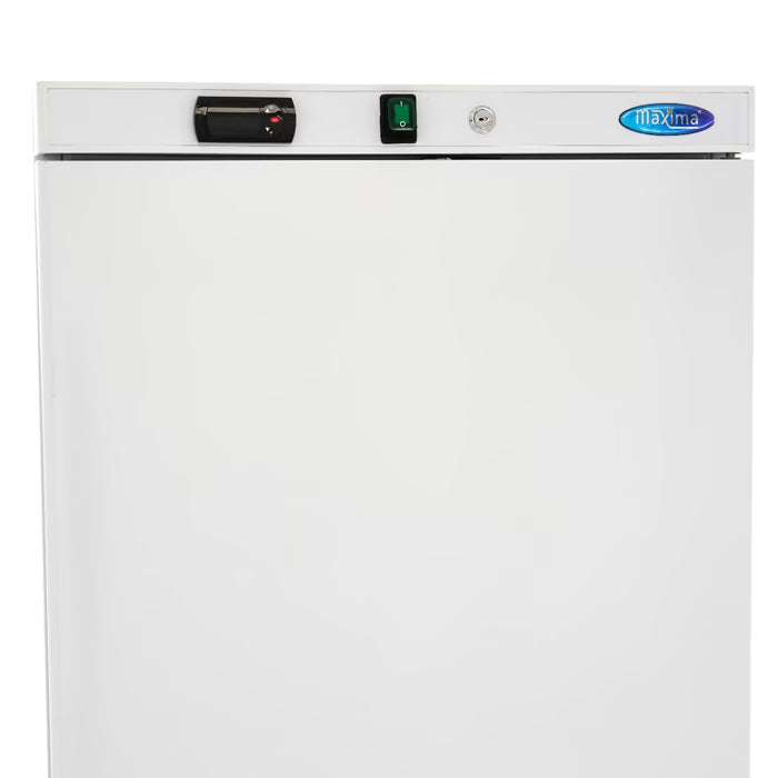 MAXIMA Frys 400L - 6 fasta hyllor - Vit