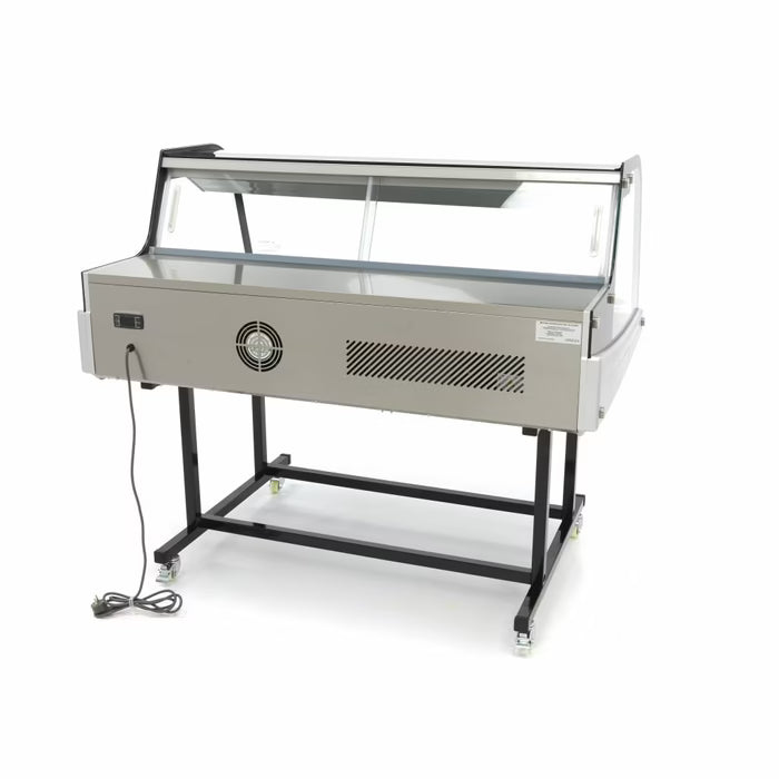 MAXIMA Displaykyl med stativ 125cm - 255L