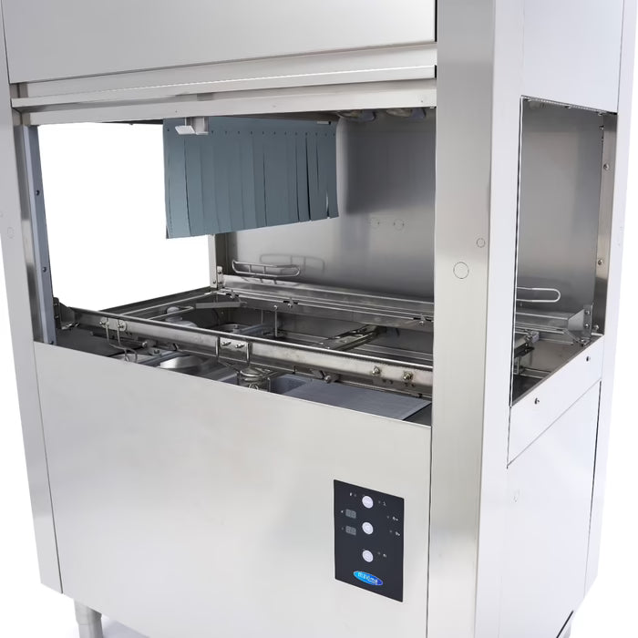 MAXIMA Diskmaskin med Korgtransportör - Utlopp vänster