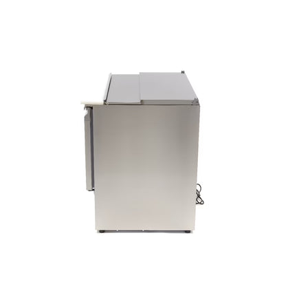 MAXIMA Saladette med 2 dörrar 90cm - 257L