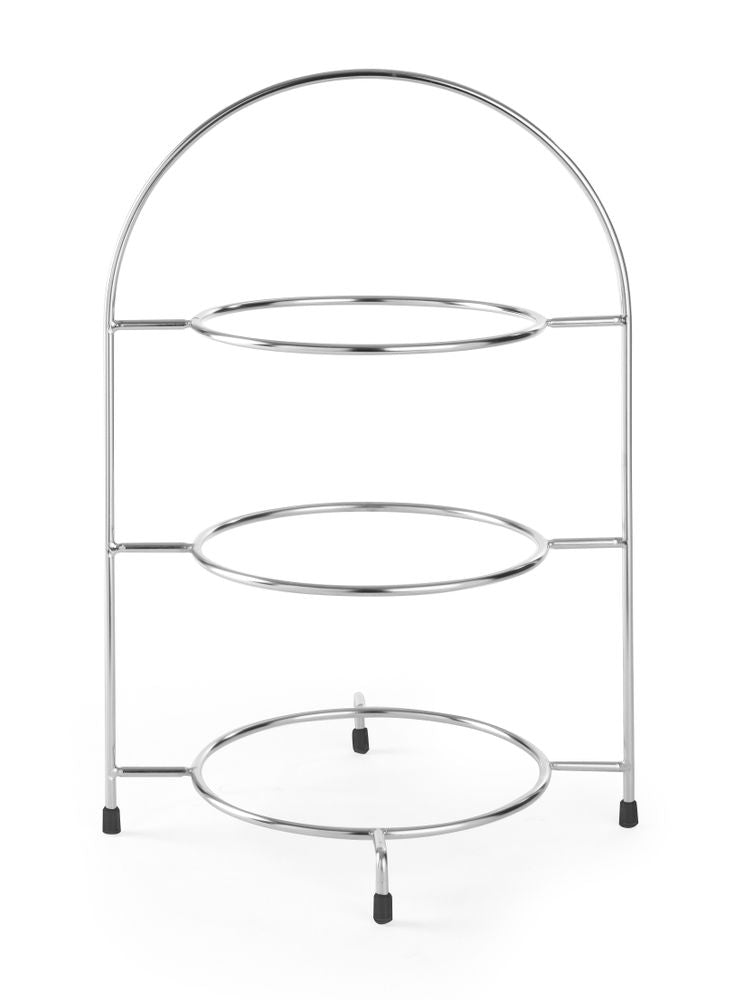 Serveringsställ för tallrikar, HENDI, tallrikar max. Ø 275 mm, 290x290x(H)440mm