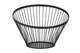 Hendi Fruktkorg vinklad rund svart, ⌀300x(H)205mm