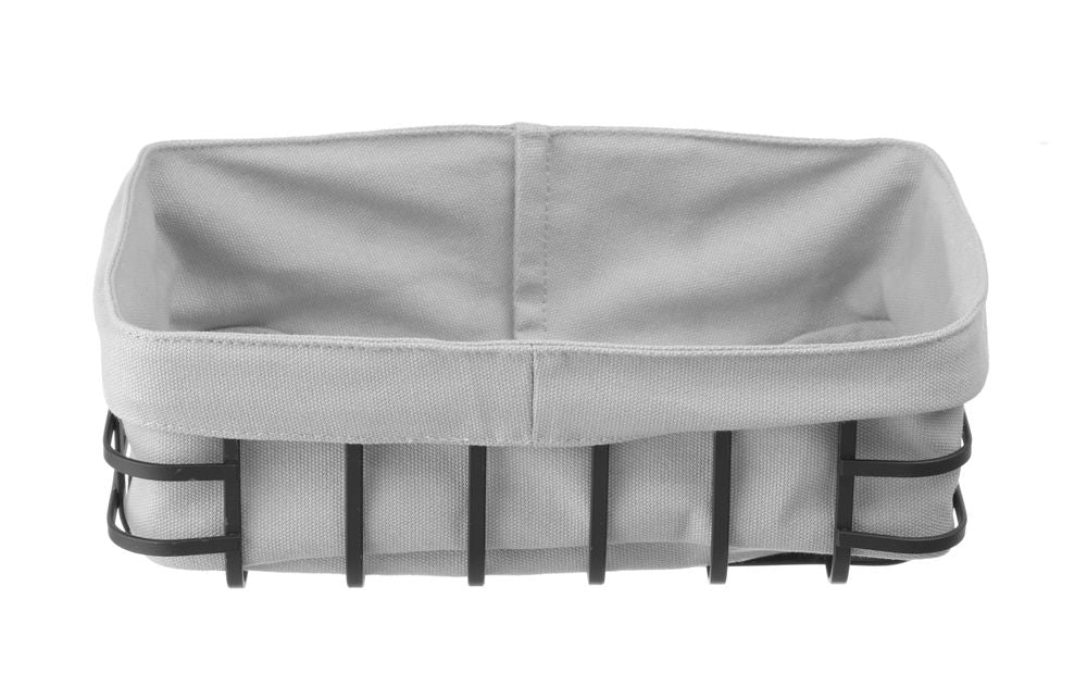 Bagerikorg med påse, HENDI, rektangulär, 250x180x(H)85mm