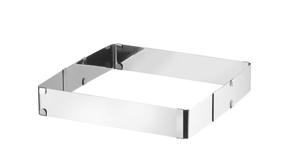 Baking mould, adjustable