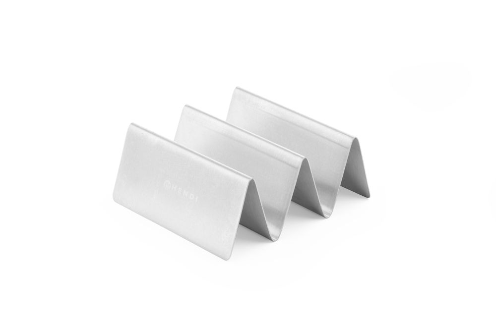 Tacohållare, HENDI, 2 platser, 135x115x(H)50mm