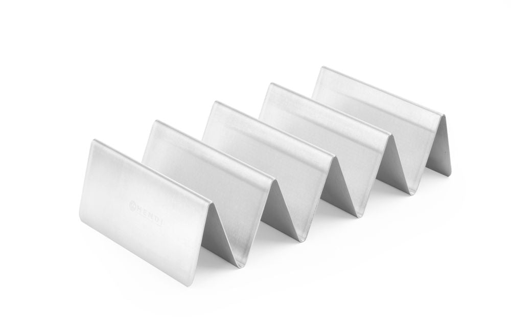 Tacohållare, HENDI, 4 platser, 225x115x(H)50mm