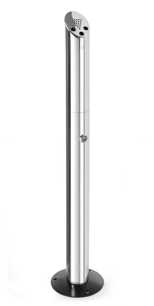 HENDI Stående askfat, ⌀170x(H)920mm