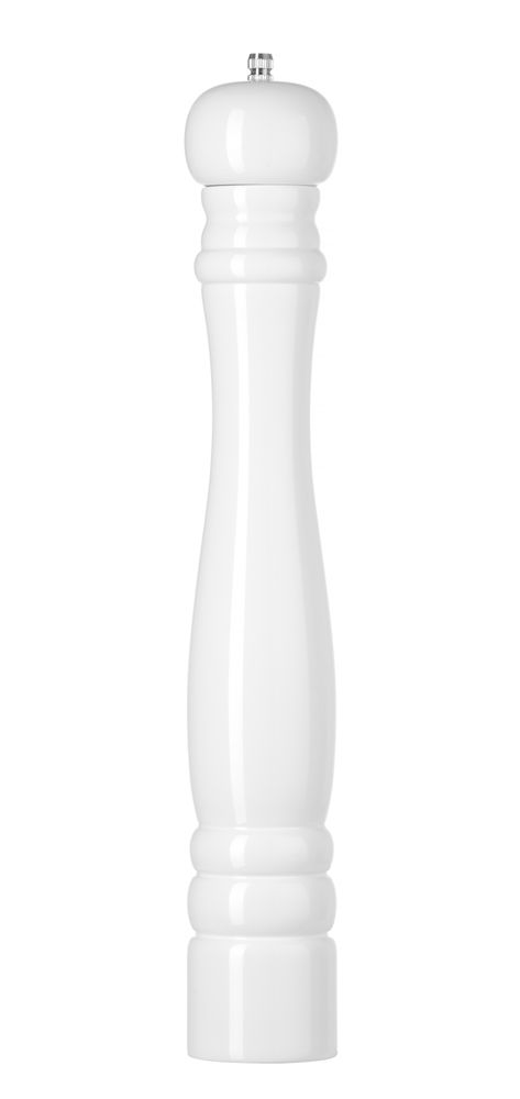 Saltkvarn i trä, HENDI, Vit, Ø65x(H)415mm