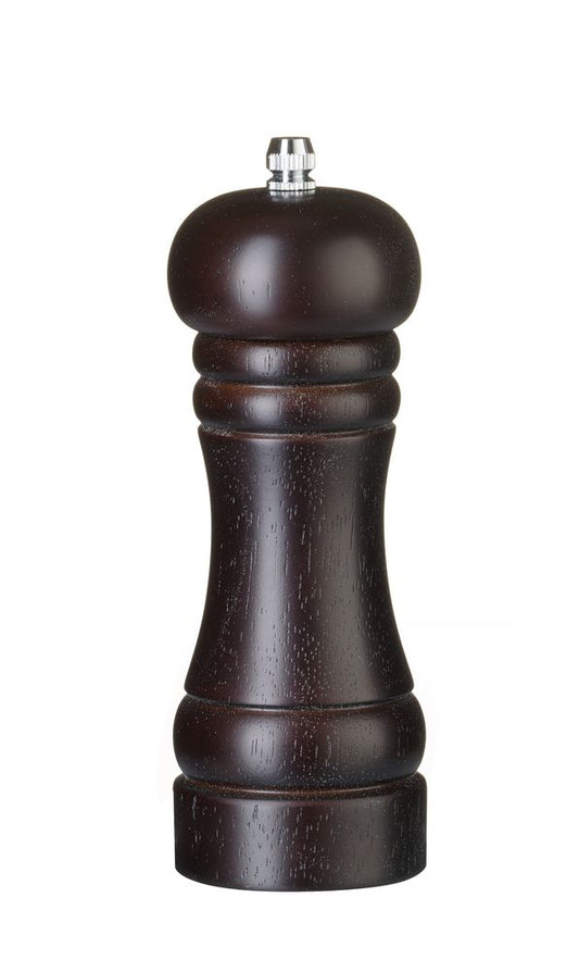 Saltkvarn i trä, HENDI, Mörk trä, ⌀57x(H)165mm